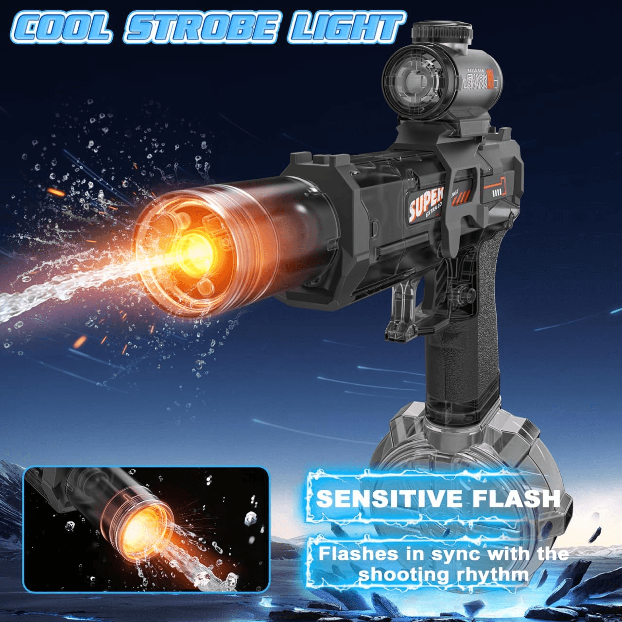 Electric Water Gun design
