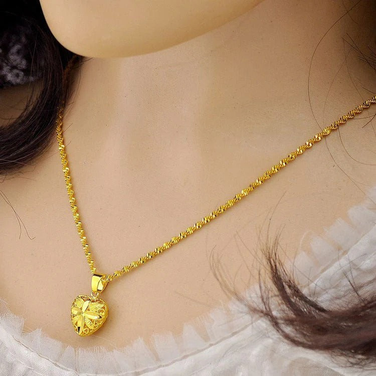 🔥Heart Shaped Memorial Necklace – Keepsake Cremation Pendant