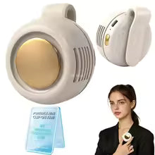 Mini Wearable Neck Fan – Cool Anywhere Anytime | مروحة تبريد محمولة ❄️✨