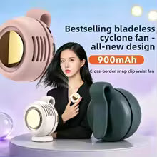 Mini Wearable Neck Fan – Cool Anywhere Anytime | مروحة تبريد محمولة ❄️✨