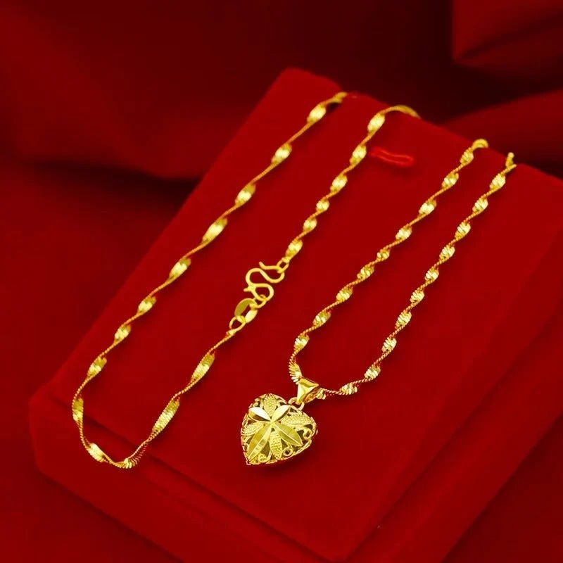 🔥Heart Shaped Memorial Necklace – Keepsake Cremation Pendant