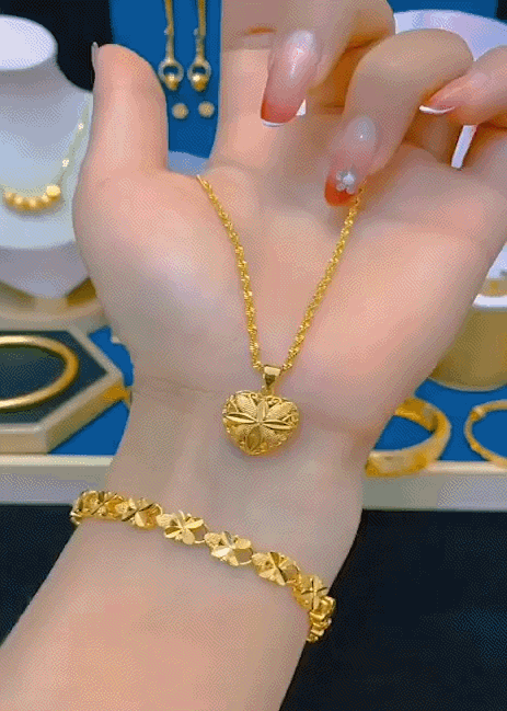 🔥Heart Shaped Memorial Necklace – Keepsake Cremation Pendant