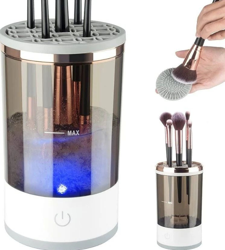 💄✨ Automatic Electric Makeup Brush Cleaner & Dryer — Clean ALL Your Brushes in 30 Seconds!