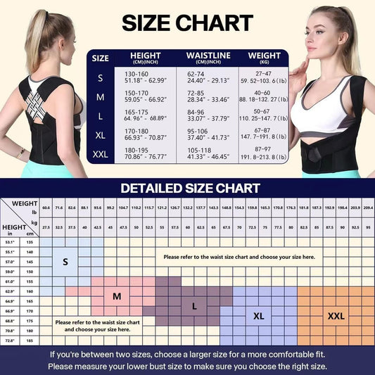 🦴💪 PRANASH Posture Corrector Brace — Stand Tall, Live Pain-Free | His & Hers | Back & Shoulder Support!