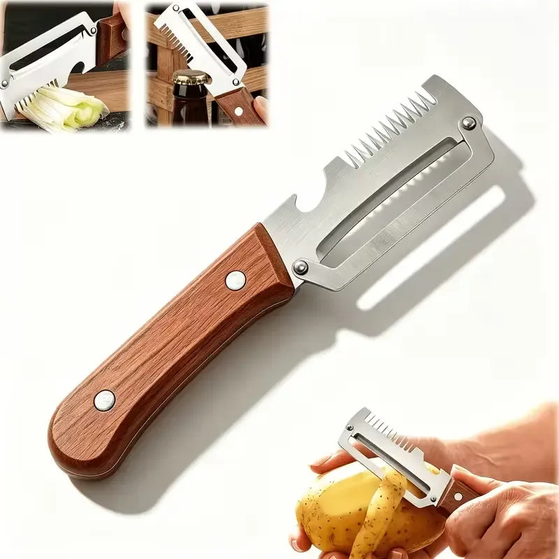 🔥2-in-1 Multi-Function Vegetable Peeler