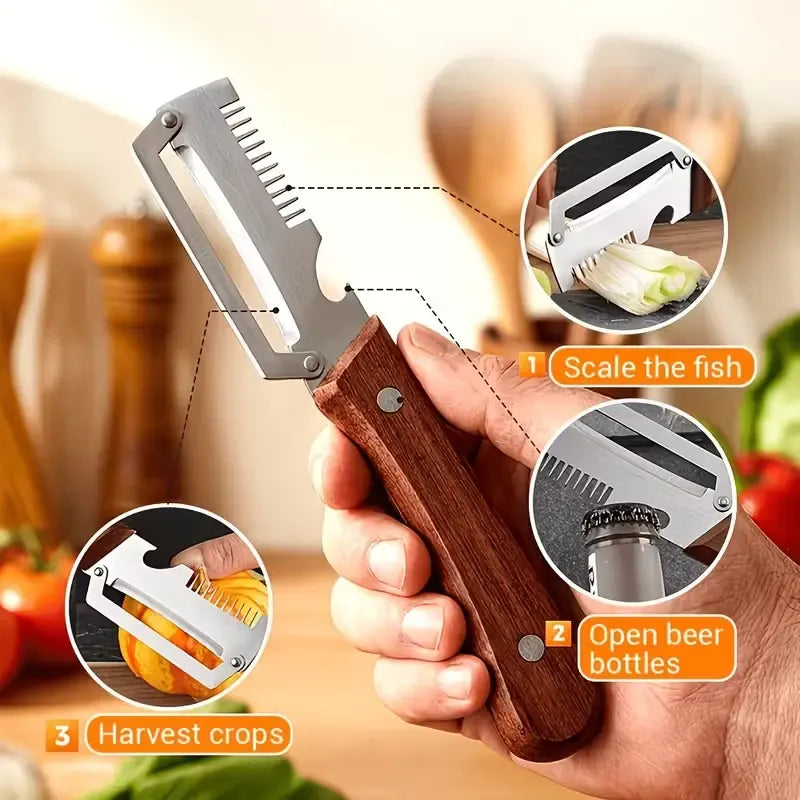 🔥2-in-1 Multi-Function Vegetable Peeler