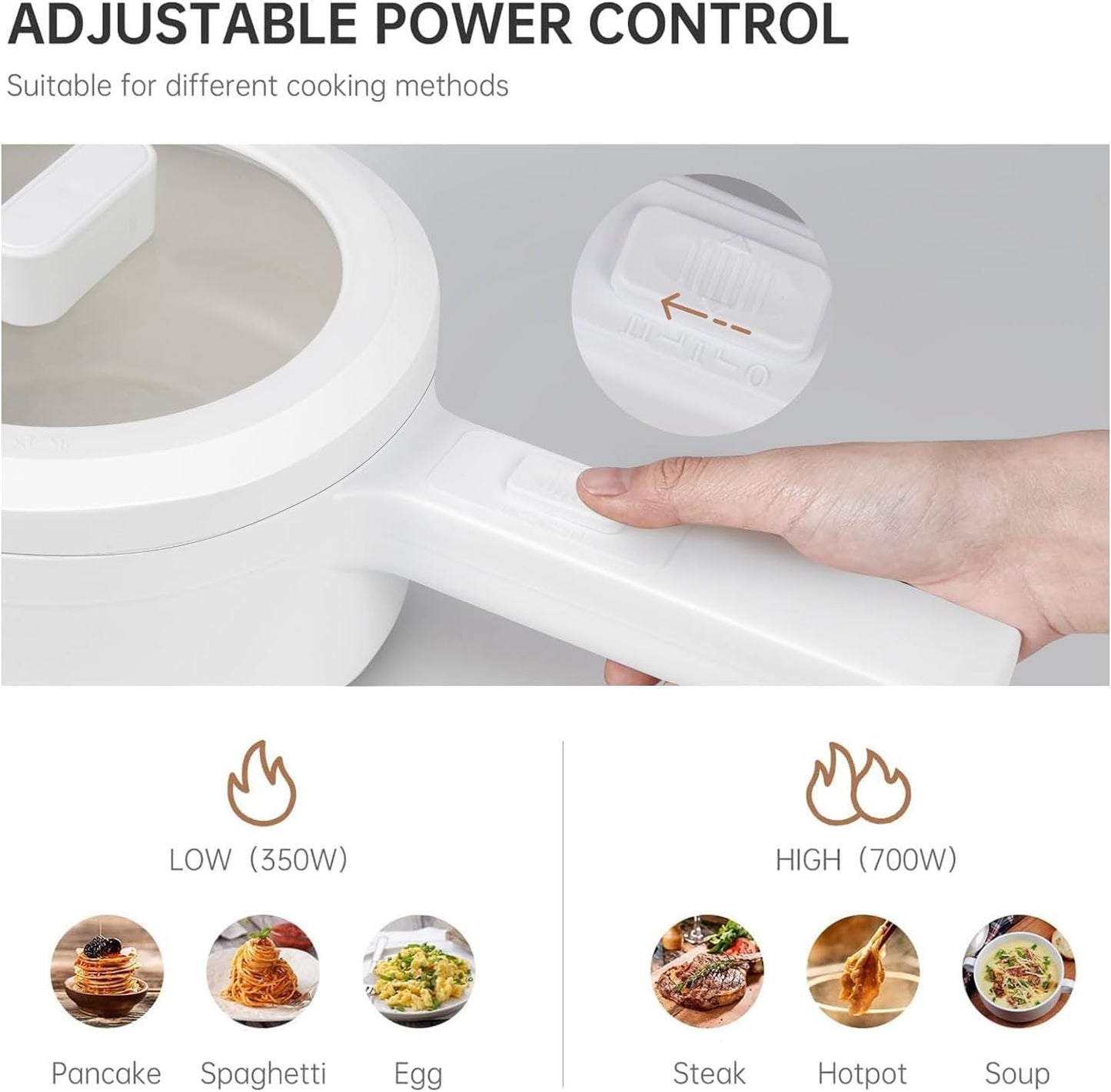 🍲⚡ 2-in-1 Electric Multi-Cooker & Steamer — Cook TWO Dishes at Once | Hotpot, Noodles, Seafood & More!