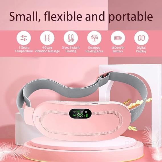 🌸💗No More Period Pain — Smart Warm Palace Heating Belt — Period Pain Relief in Minutes |